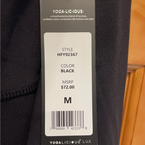 Yoga-lic-ious CROPPED Pullover NWT - Picture 2 of 3